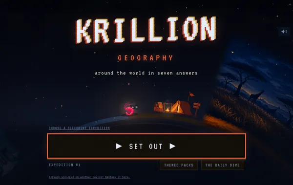 Krillion Geography Pack — in-game screenshot